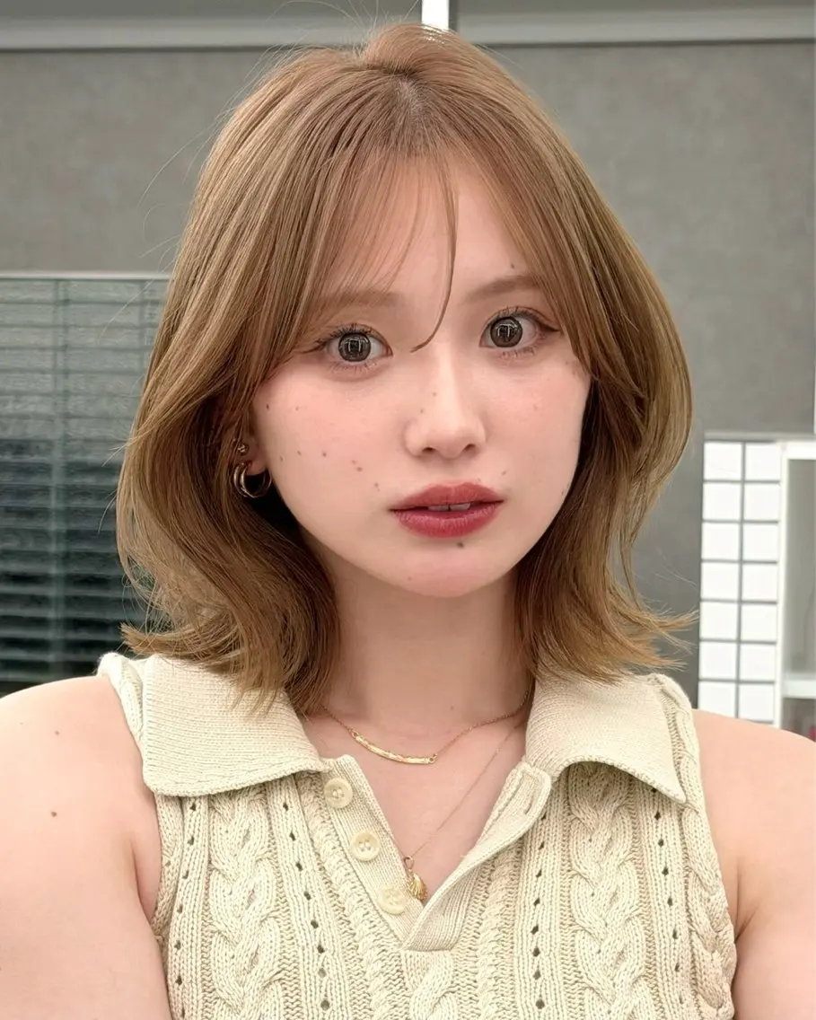 似合わせ!韓国風ミディアム!!!✨️✨️✨️の写真