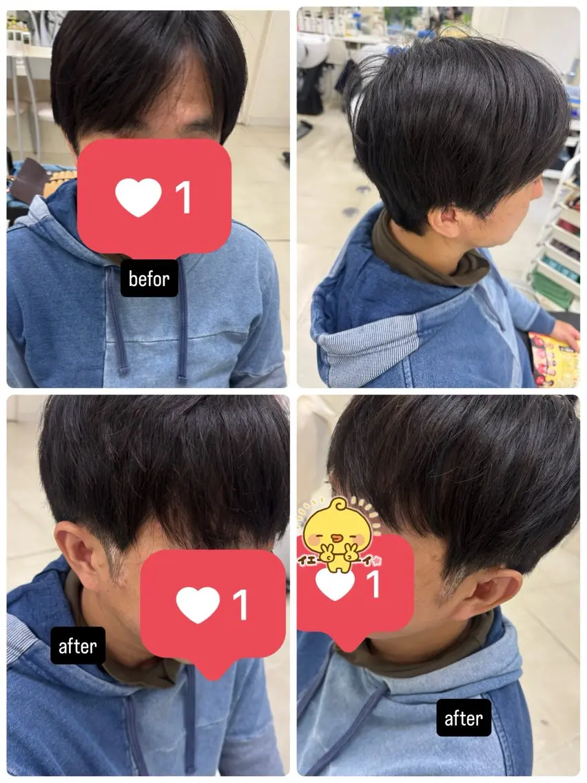 メンズ タカハシ リナのヘアスタイル