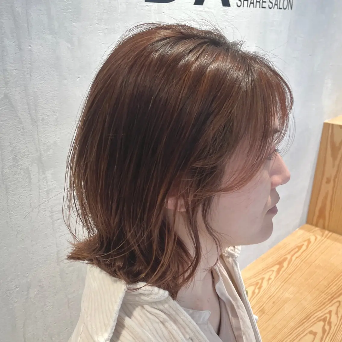 ミディアム カラー ハイライトカラー ハイライト カット ヘアカラー matka白髪ぼかし 大人ヘア/KEIKOのヘアスタイル