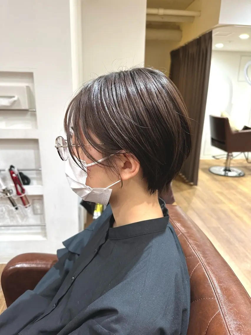 ショート 丸みショート ショートヘア 🌈札幌で叶う/美髪 縮毛矯正MIKI🌈のヘアスタイル