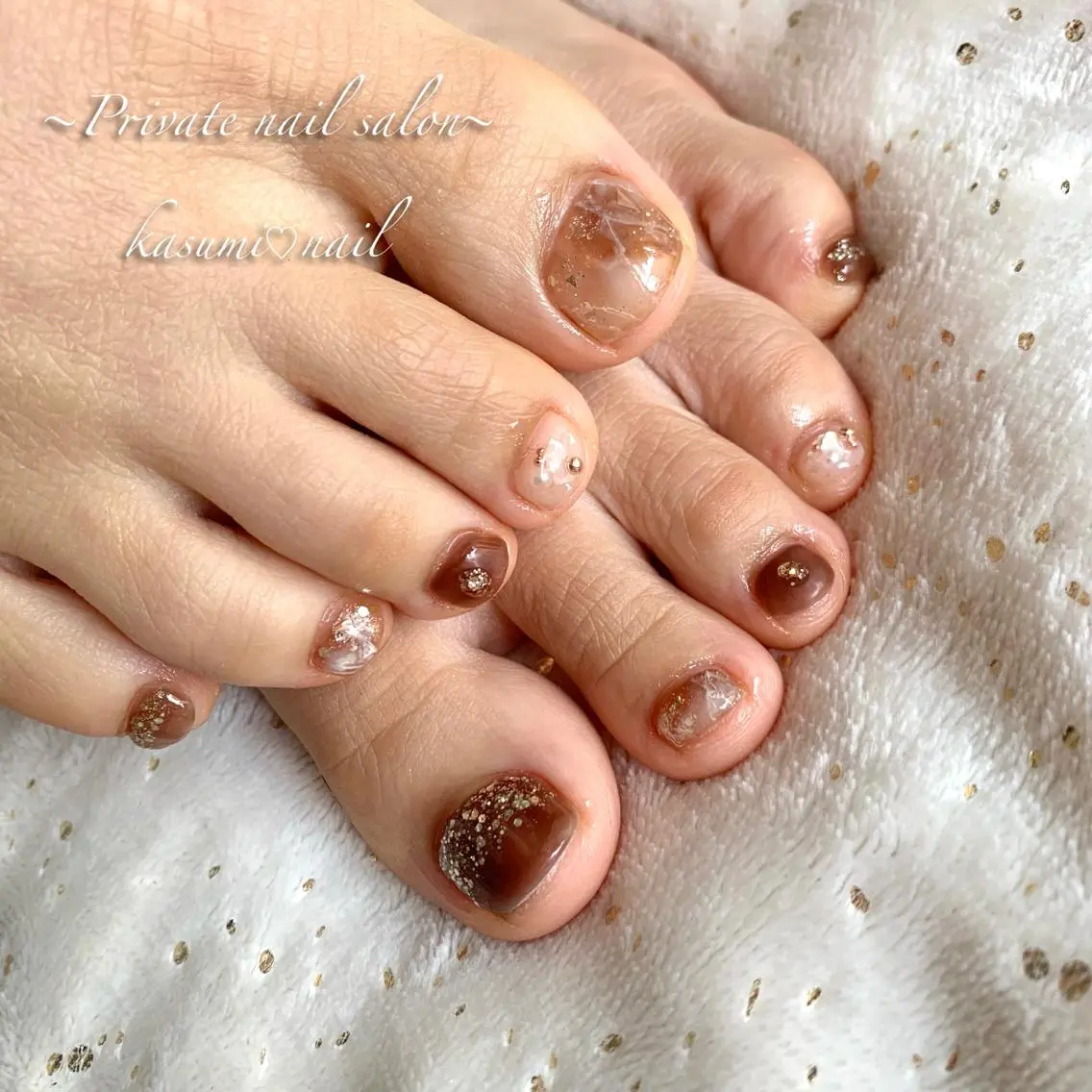 ネイル ニュアンスネイル 春ネイル KASUMI♡ Nailのネイルデザイン