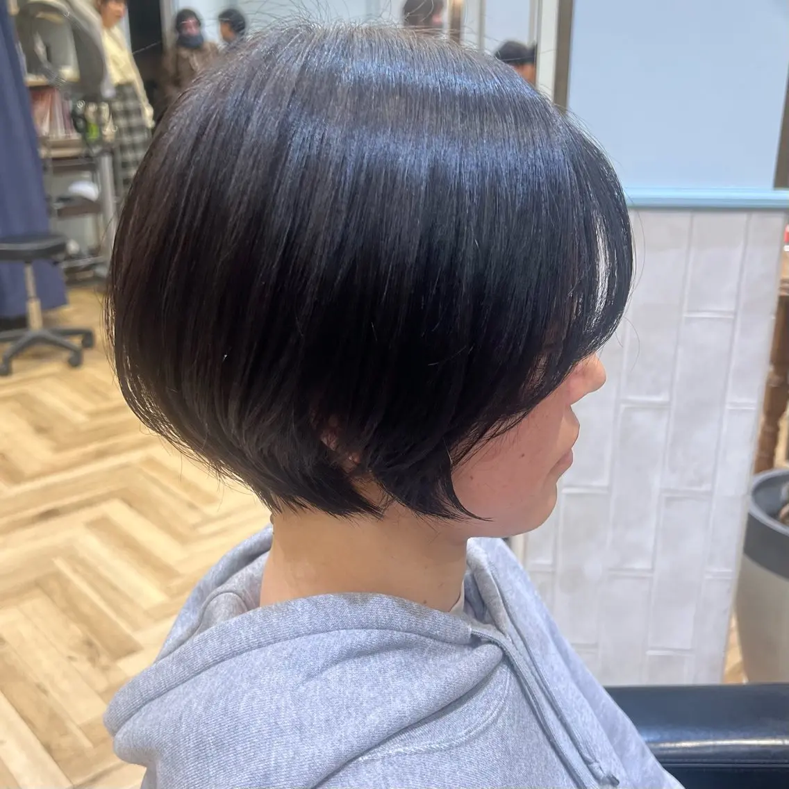 レディースショートの写真