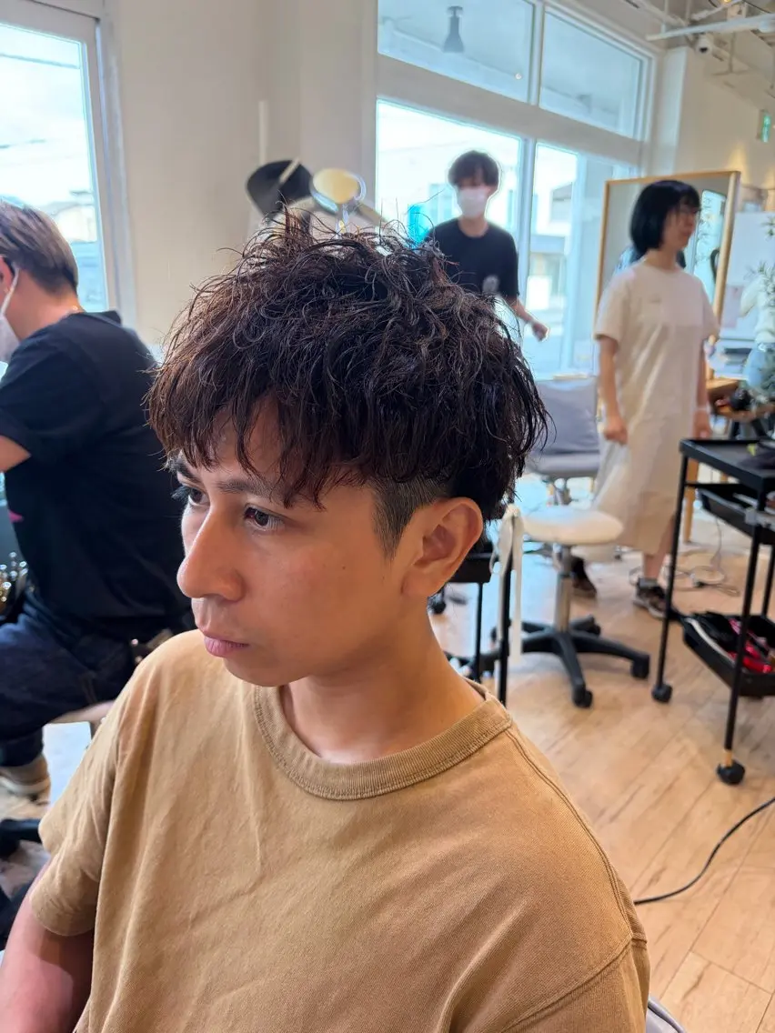 ショート ショートヘア カット パーマ 谷川 一貴のヘアスタイル