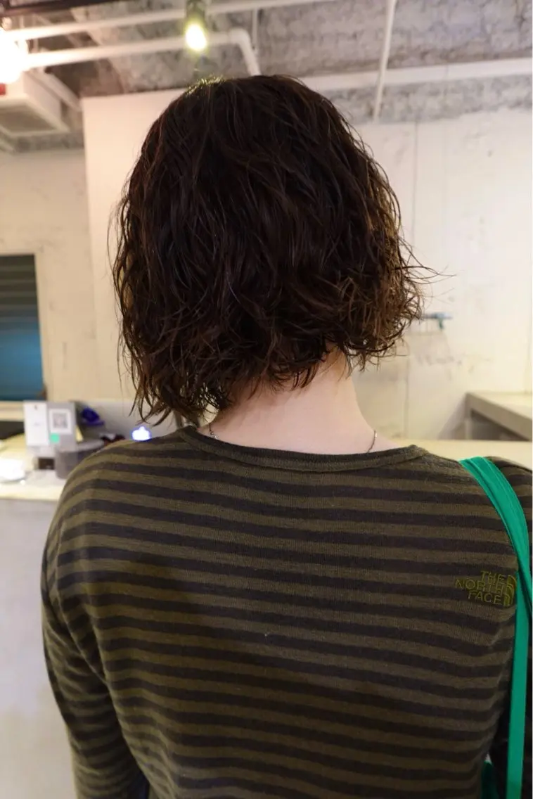 ショート パーマ カット パーマ Iwai sのヘアスタイル