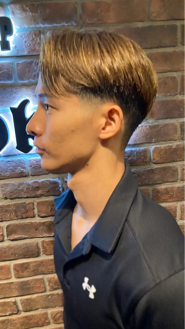 ショート ヤマザキ ユキヤのヘアスタイル