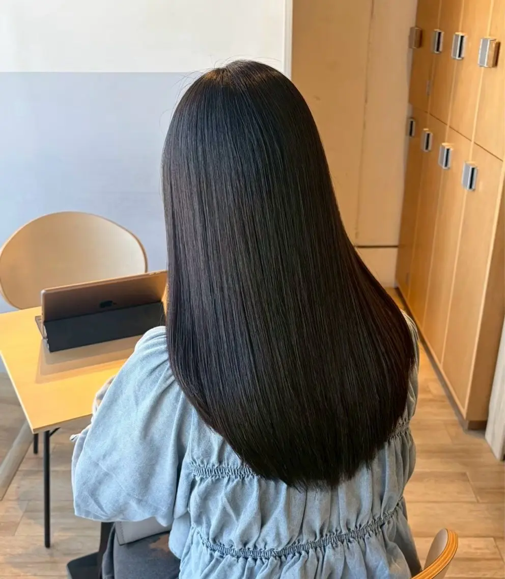 ロングカットの写真