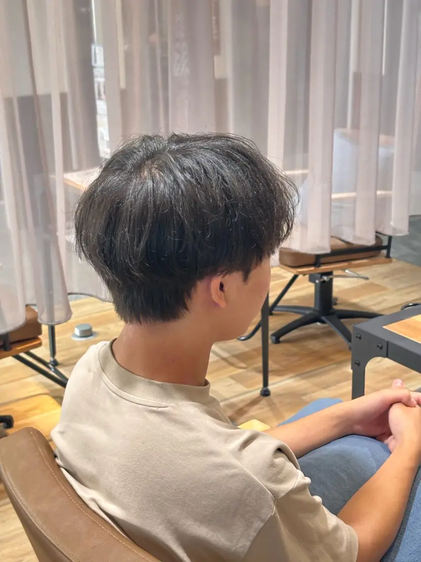 メンズ マッシュ 刈り上げ 今西 惟之のヘアスタイル