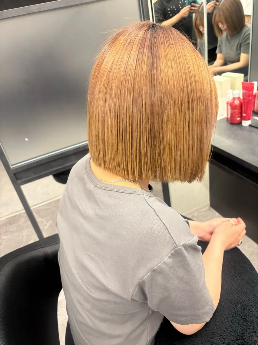 ミディアム トリートメント 💎水野 帆那💎のヘアスタイル