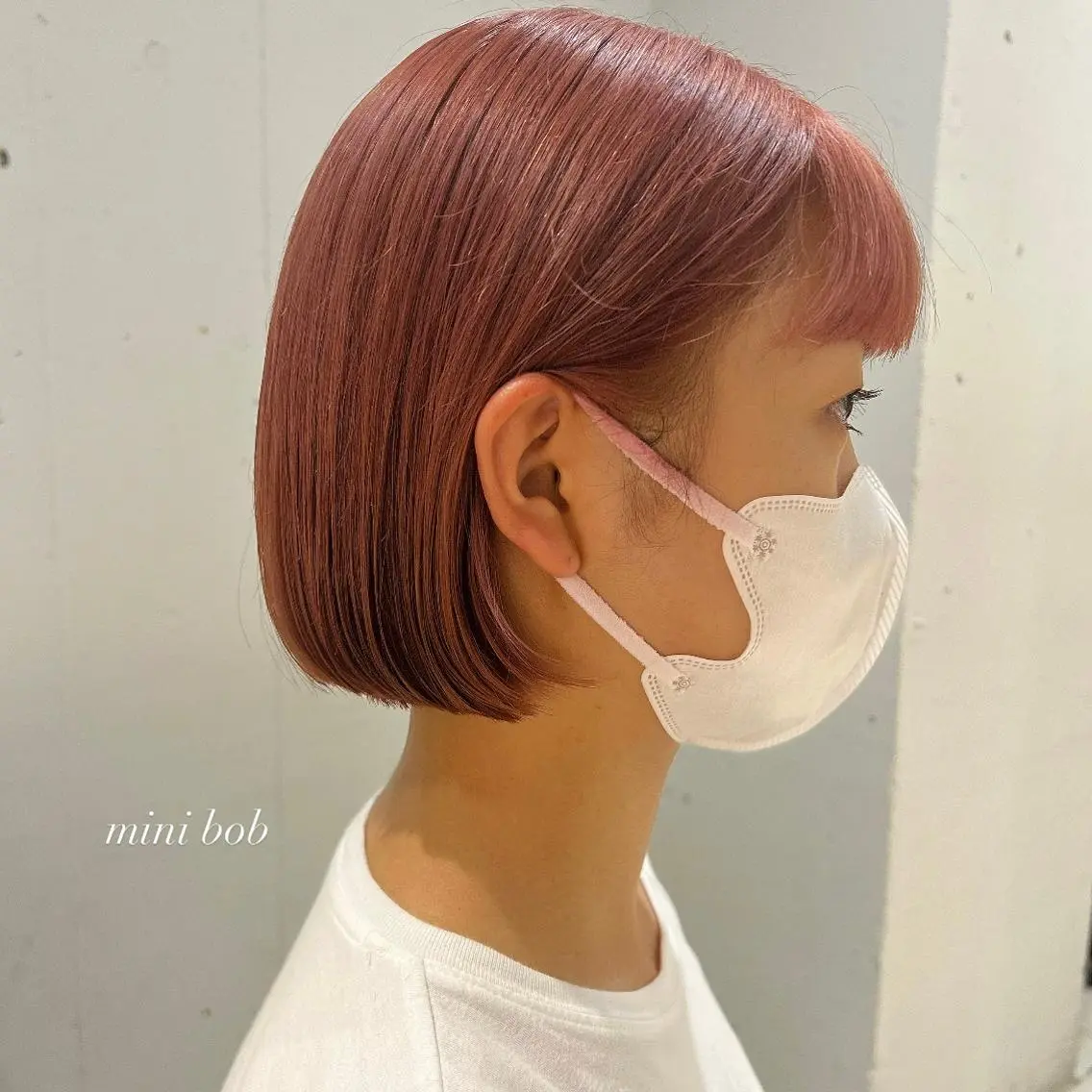 ショート カラー 安富 舞のヘアスタイル