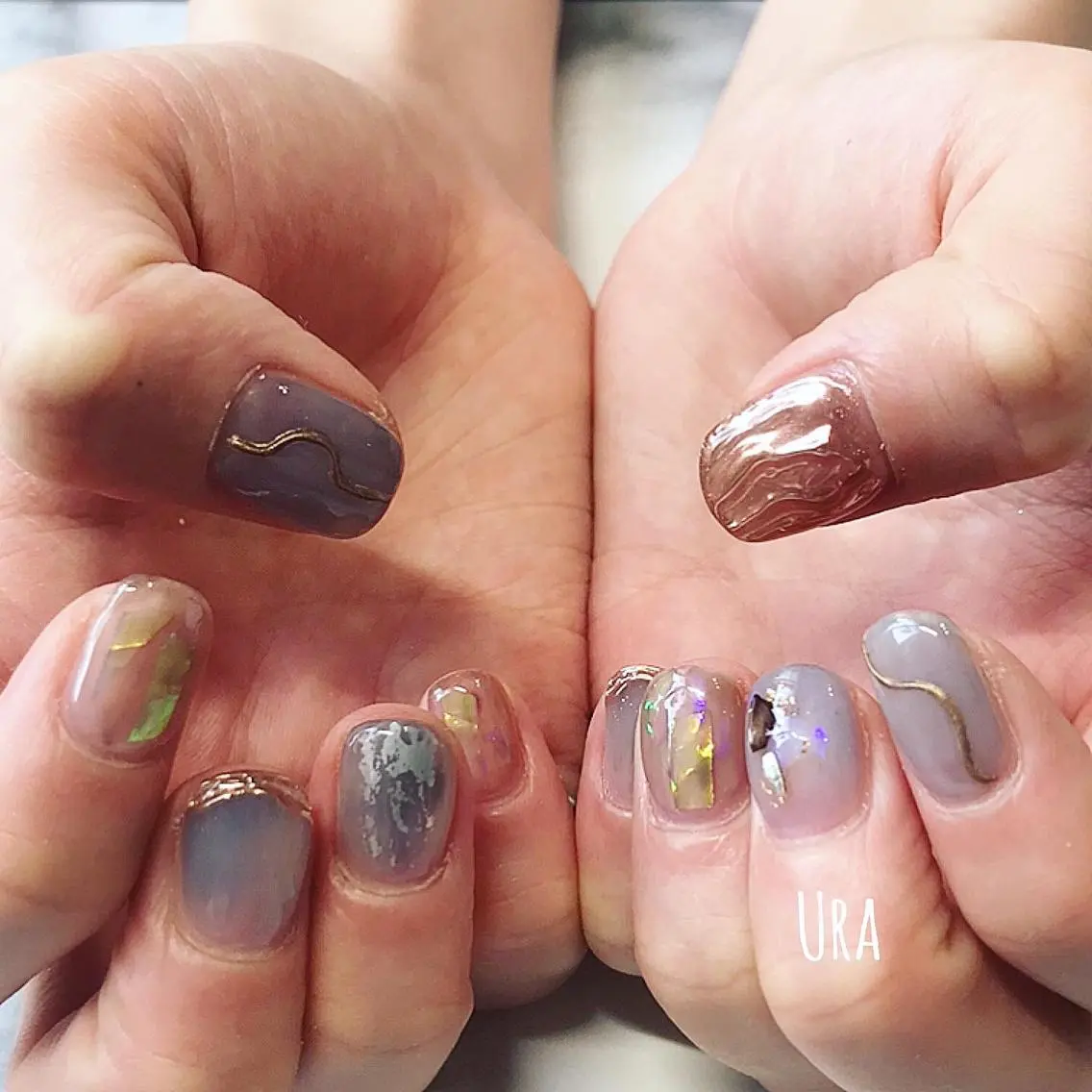 ネイル ハンドネイル UrakoNail 《nail》のネイルデザイン
