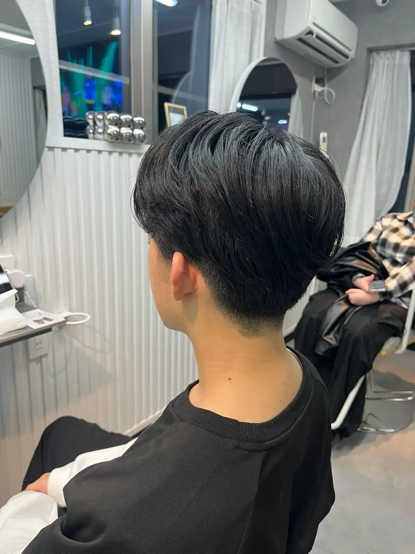 メンズカットの写真