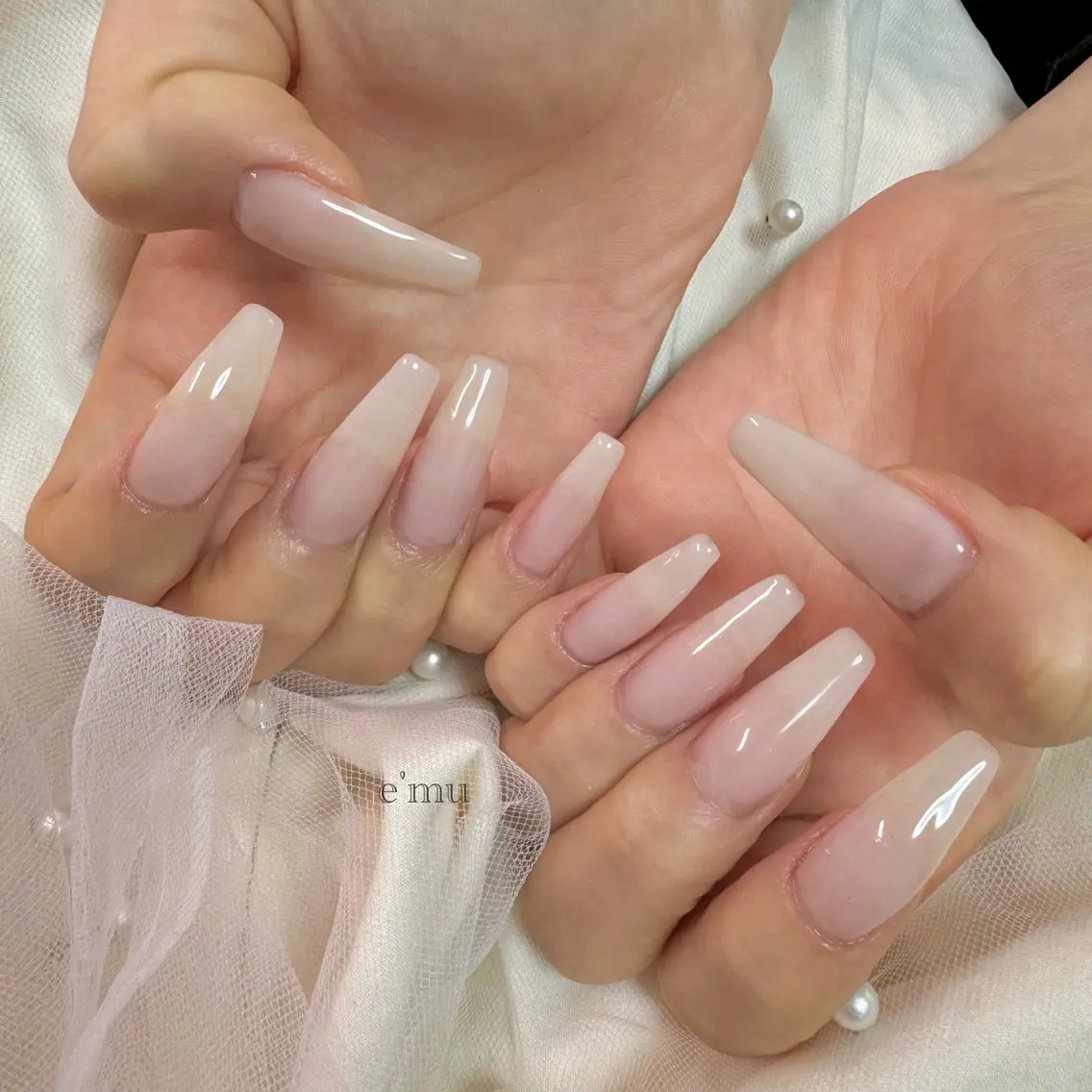 ネイル ワンカラーネイル ハンドネイル nail salon e'mu💐のネイルデザイン