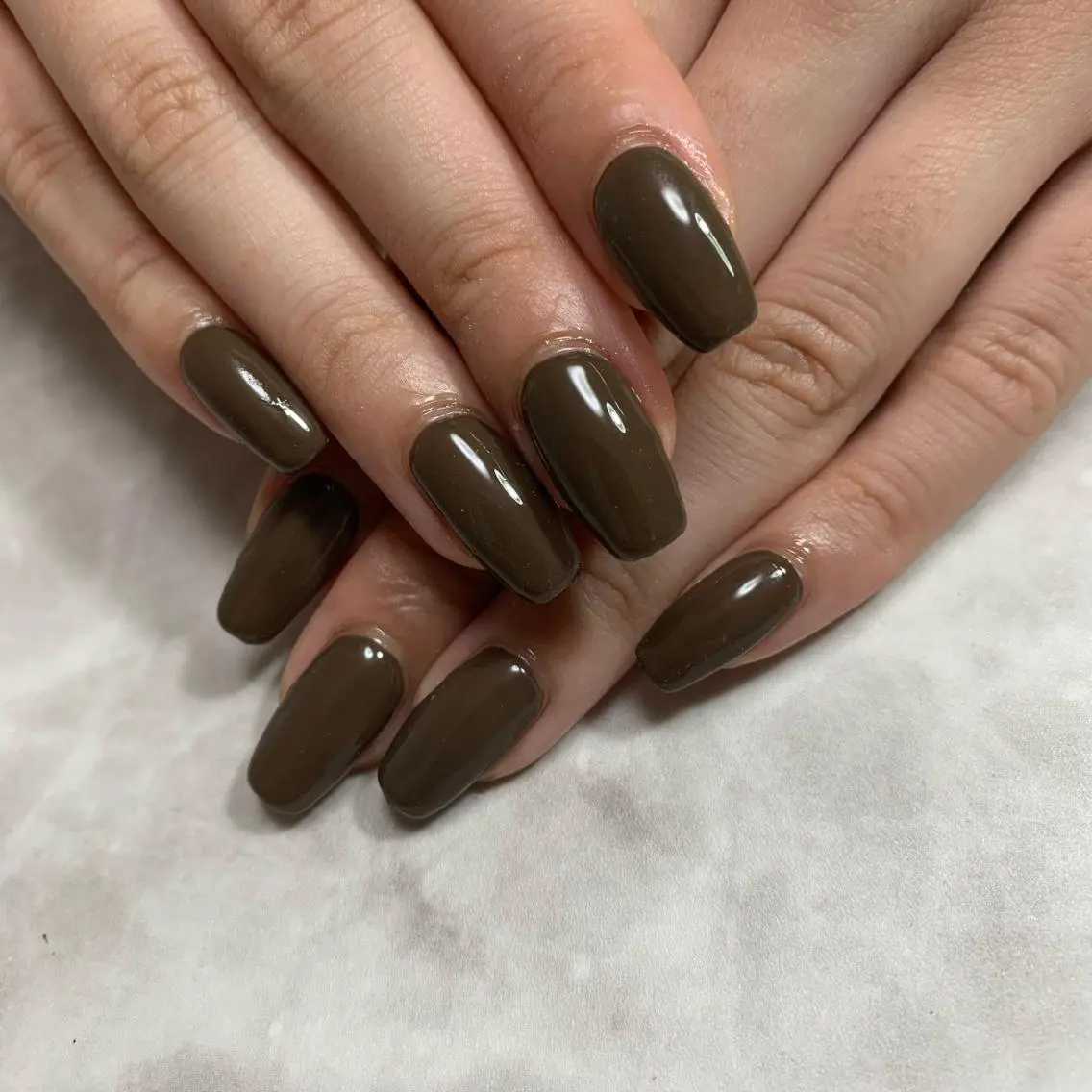 ネイル ワンカラーネイル salon Hush Hushのネイルデザイン