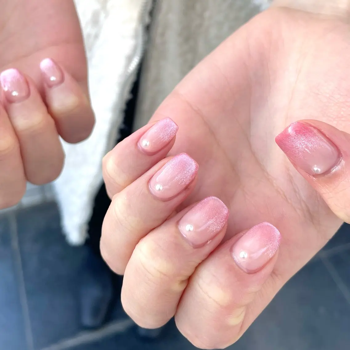 ネイル ジェルネイル マグネットネイル ハンドネイル Nail ヌシん家 AKANEのネイルデザイン