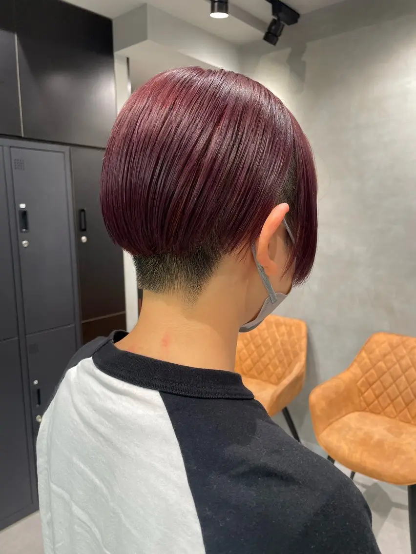 ショート カラー カット ヘアカラー ヘッドスパ ヘアセット モデル様募集中 /REIRIのヘアスタイル
