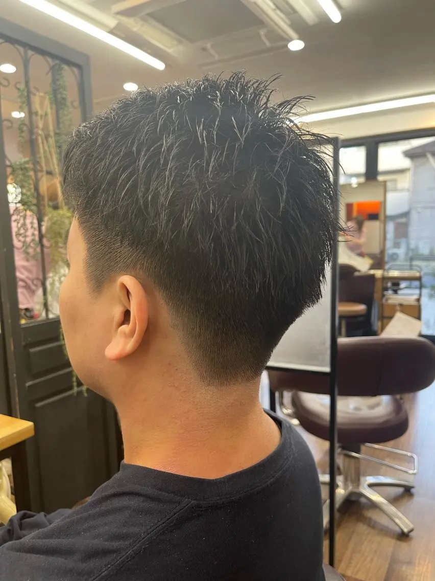 ショート ショートヘア 池袋西口徒歩10秒 EBINAメンズ特化のヘアスタイル