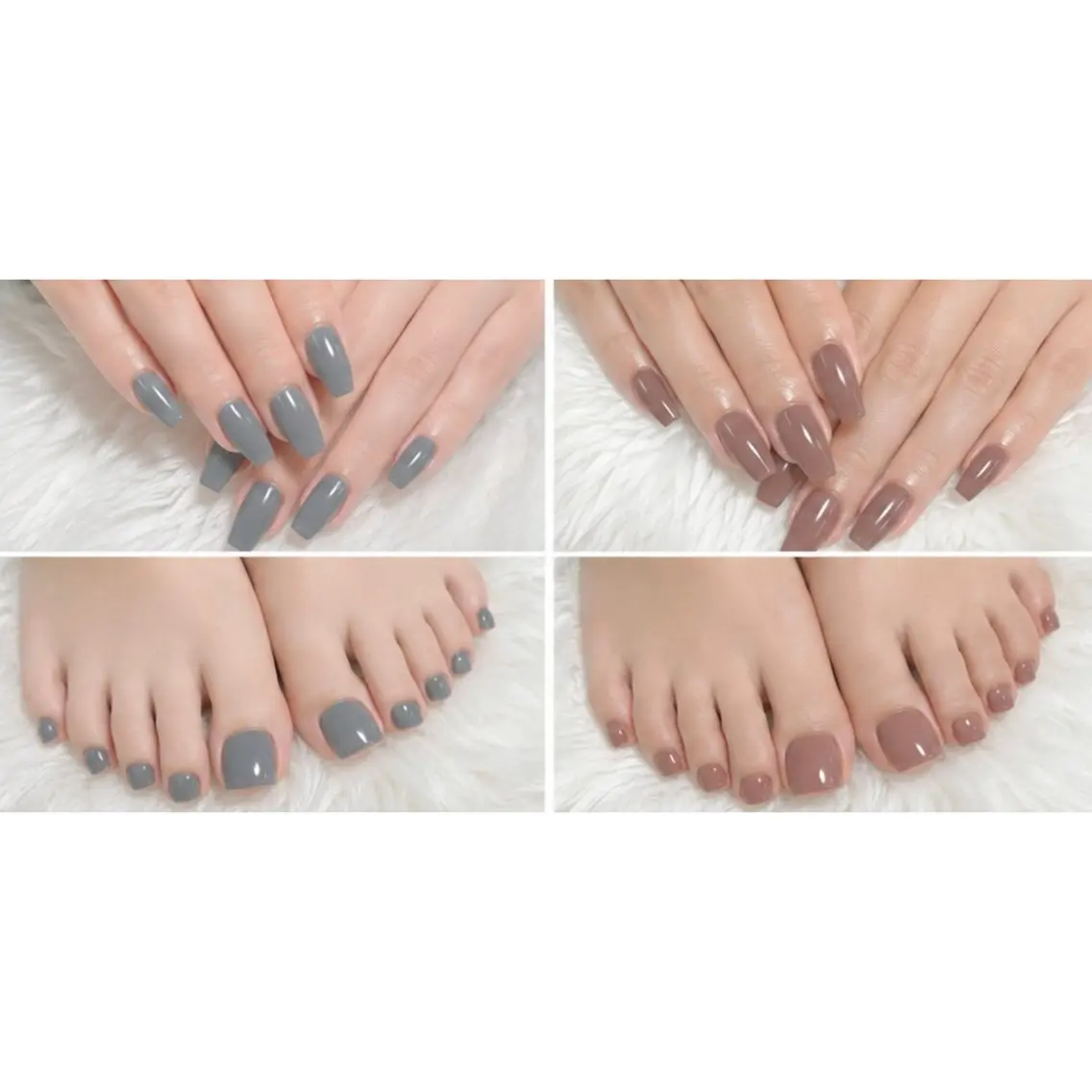 ネイル フットネイル ワンカラーネイル LAVISH sakiのネイルデザイン