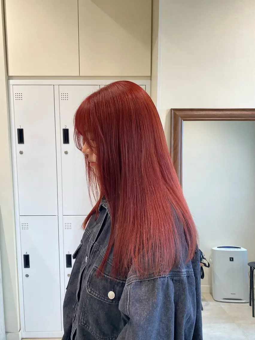 ロング カット ヘアカラー トリートメント 茅ヶ崎/ alomのヘアスタイル