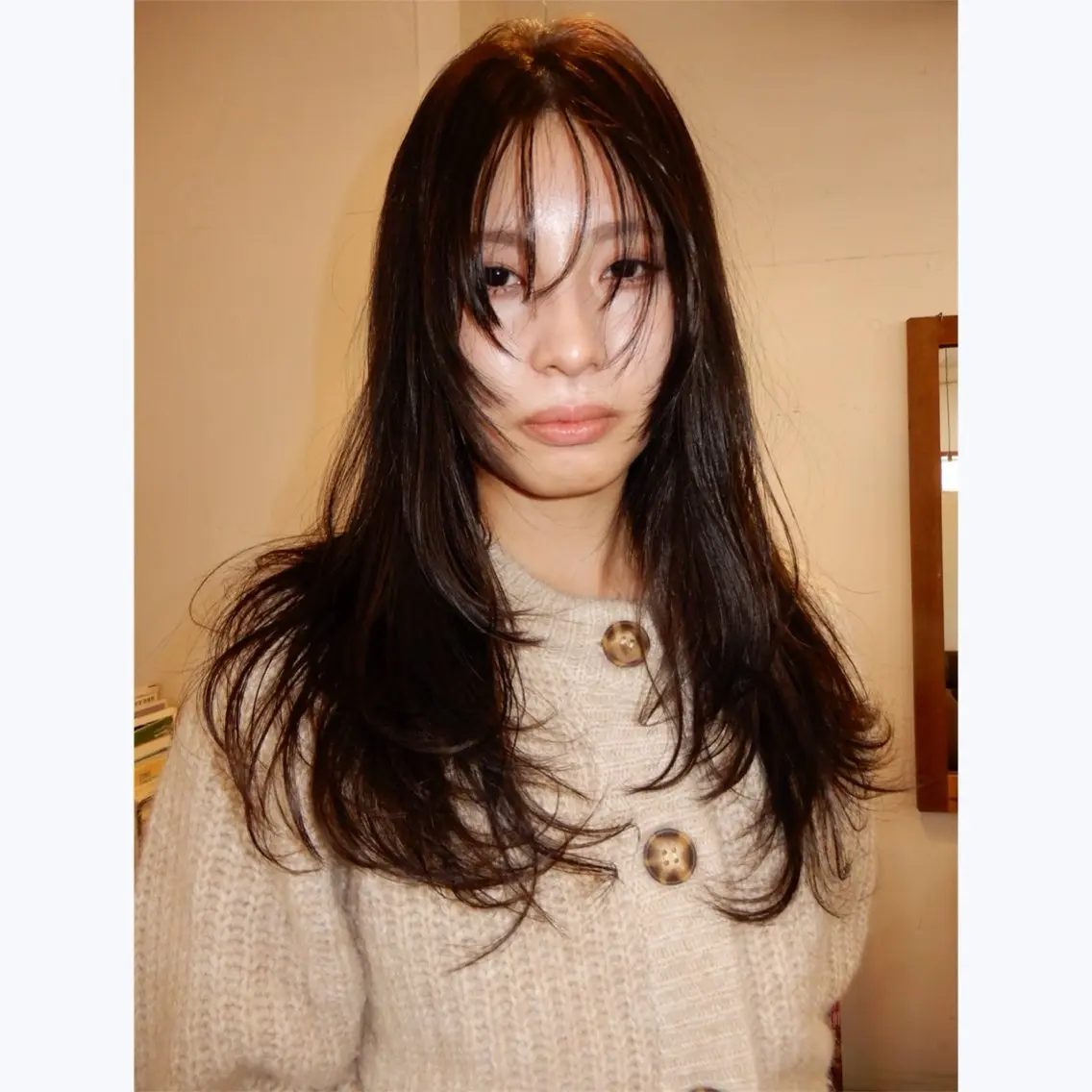 ロング カラー カット デザインカット🎨 ボブ🫟おざきのヘアスタイル