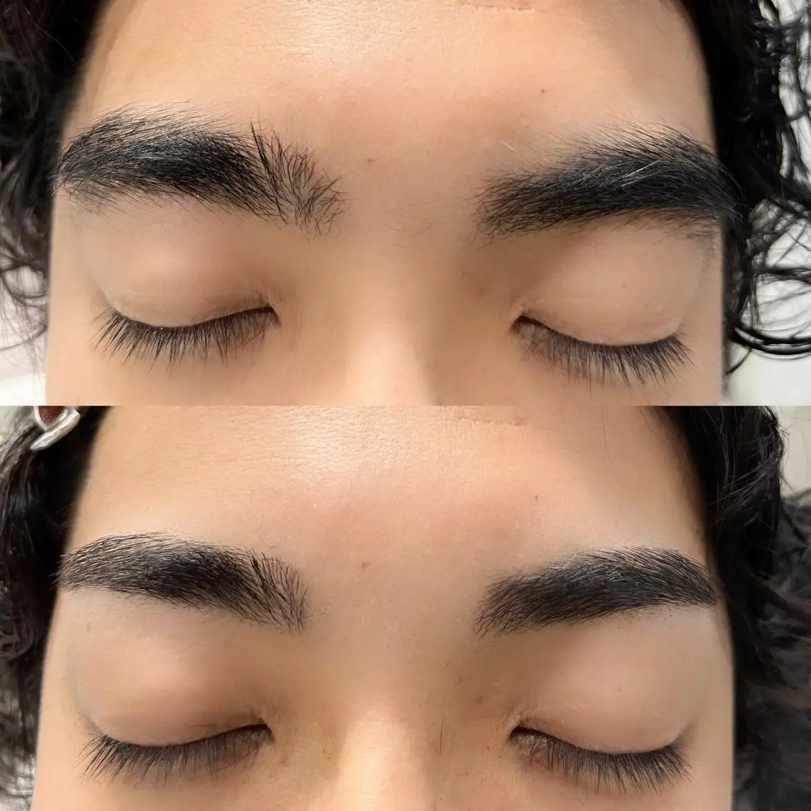ショート カラー パーマ メンズ アイブロウ 眉カット カット ヘッドスパ ヘアセット 半個室メンズ カット🥕羽鳥淳妃のヘアスタイル