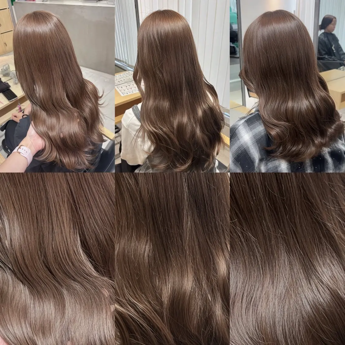 ロング カラー ヘアアレンジ ヘアカラー ベージュ/グレージュ 🧸あやか/表参道のヘアスタイル