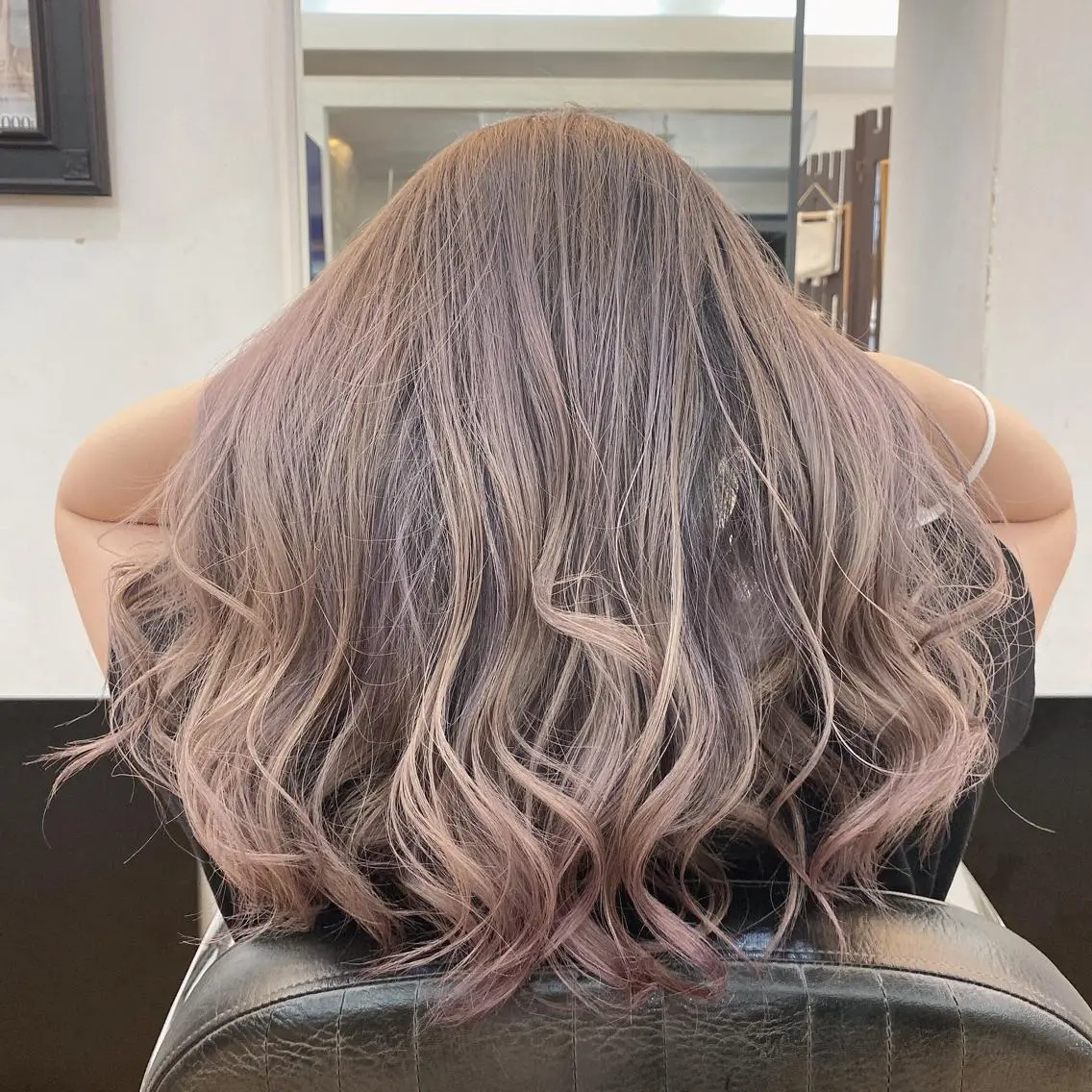 ロング 井尻 將太のヘアスタイル