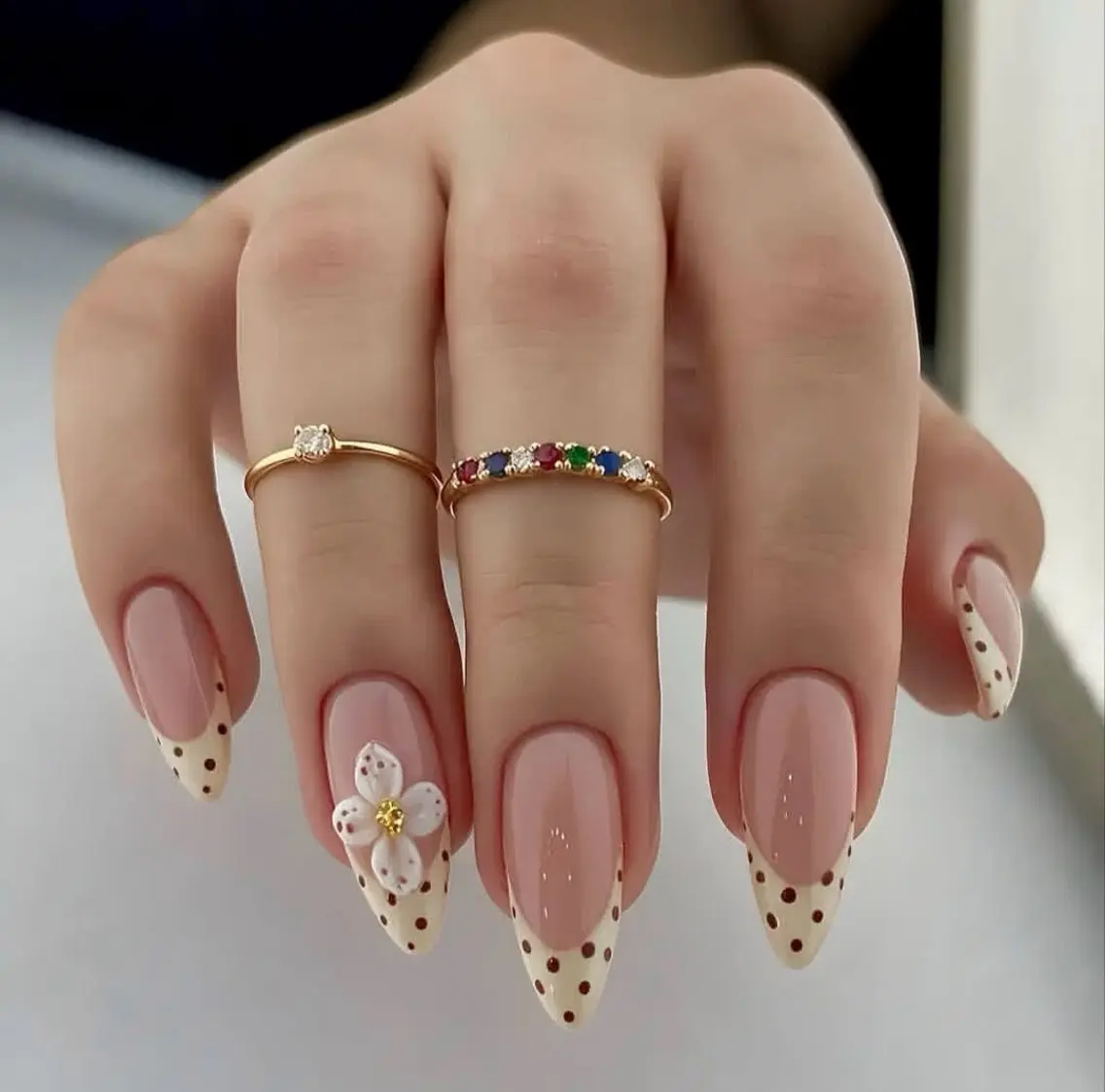 ネイル フラワーネイル フットネイル フレンチネイル ジェルネイル ガーリー ハンドネイル Jang Nailのネイルデザイン
