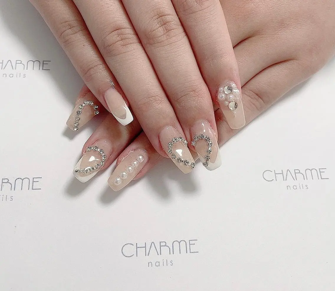 ネイル ハンドネイル 🌙🫧CHARME (RUKA)🦋🫧のネイルデザイン