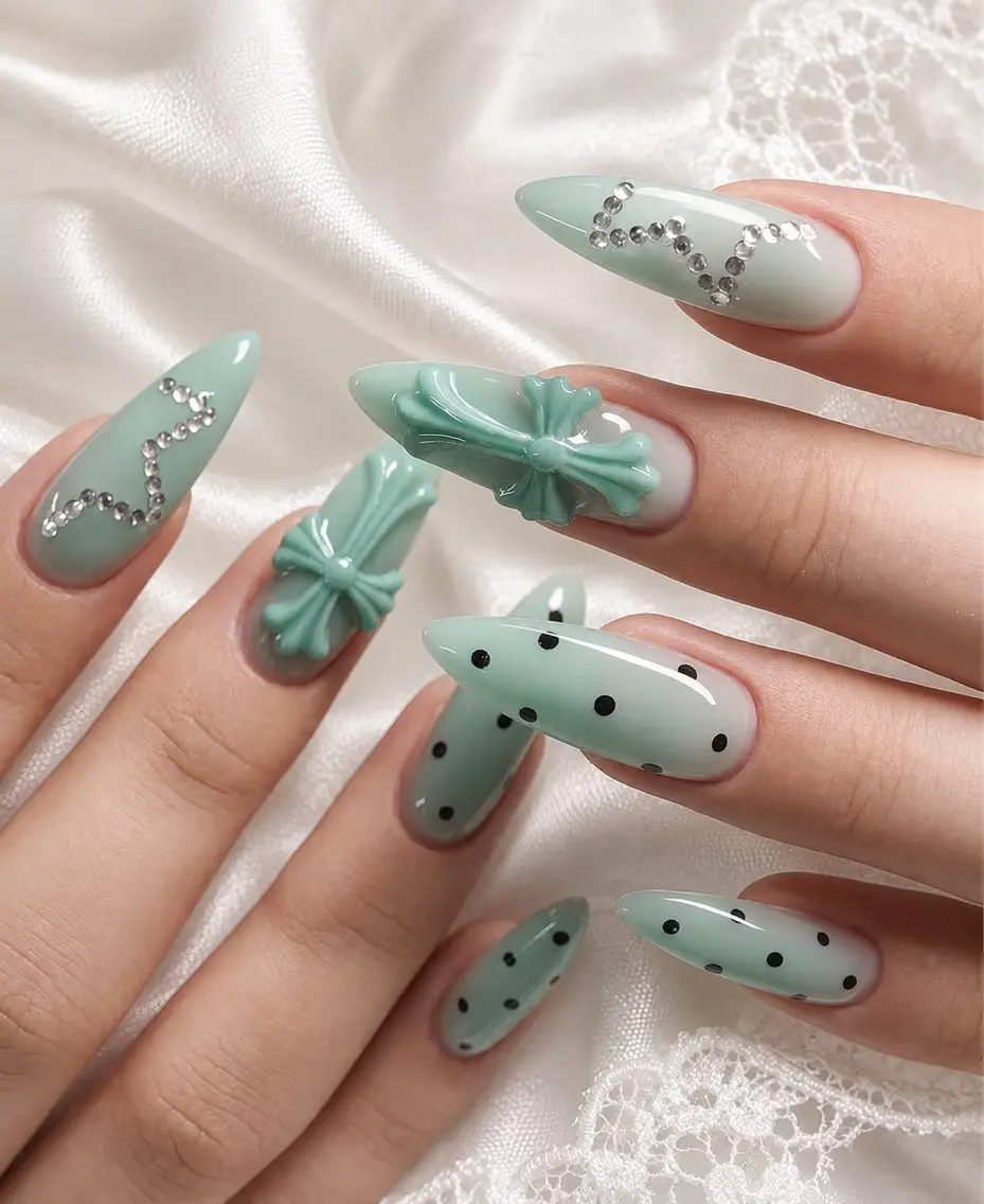 ネイル フレンチネイル ジェルネイル 韓国ネイル マグネットネイル 持ち込み ハンドネイル Royal Nailのネイルデザイン