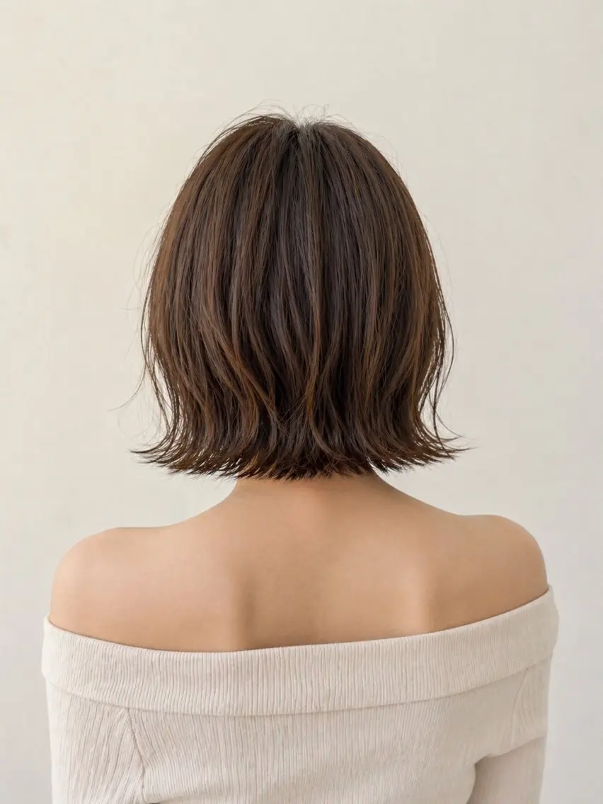 ミディアム uchida erikoのヘアスタイル