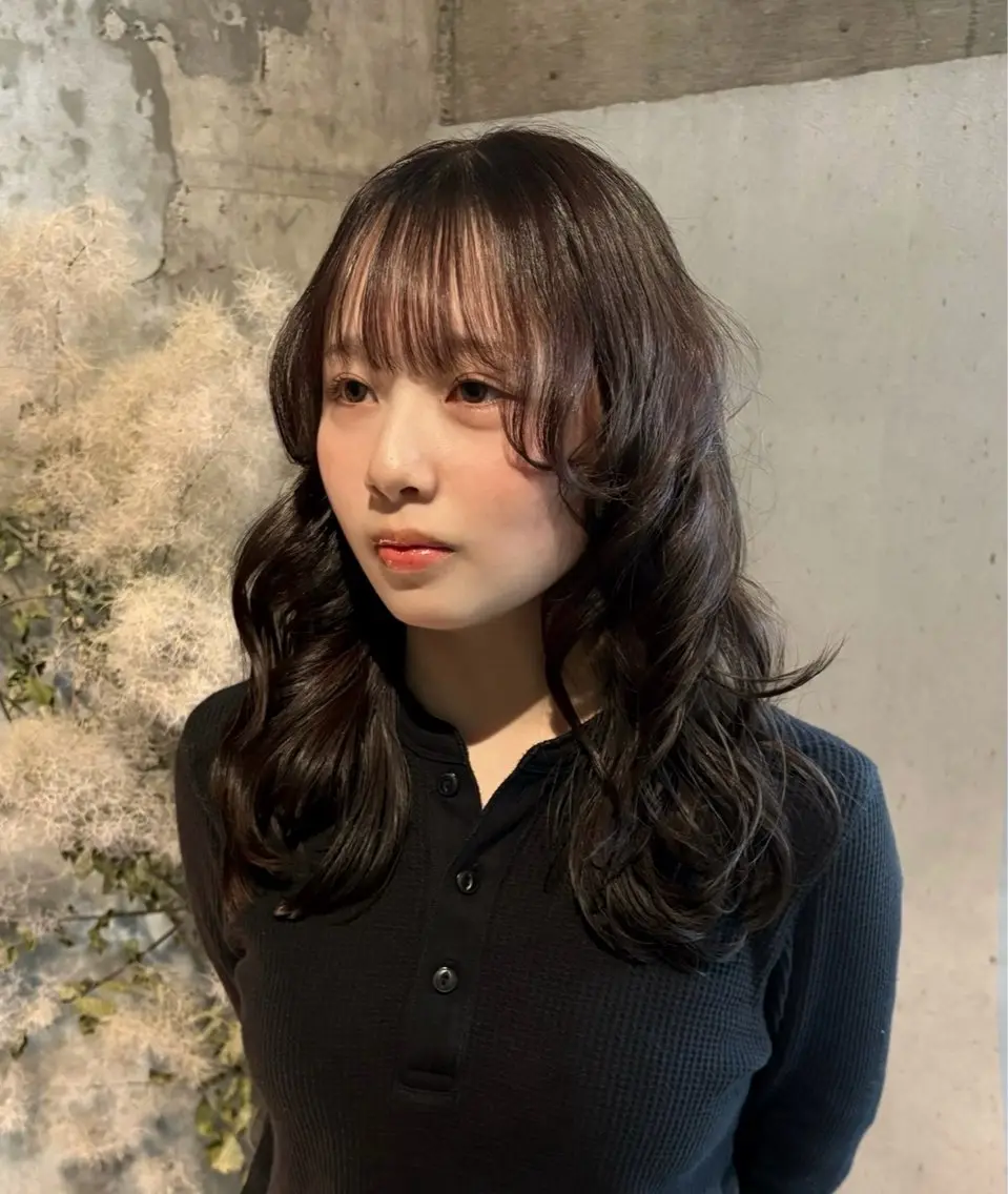 ロング カラー ヘアカラー 【sica】 チナのヘアスタイル