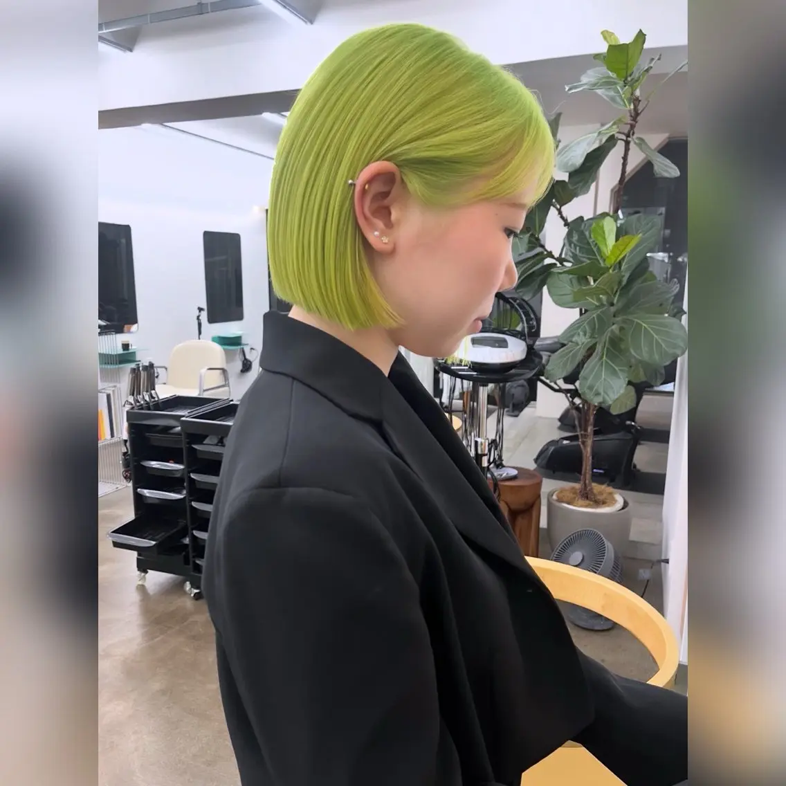 ショート カラー カット ヘアカラー ムード造るハイトーン ケアブリーチ/ユウキのヘアスタイル
