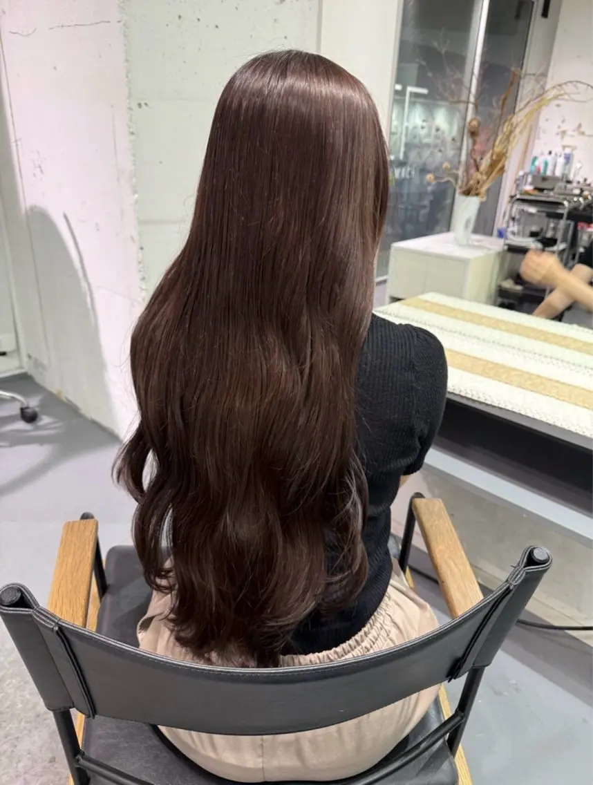 ロング 八村 一花のヘアスタイル