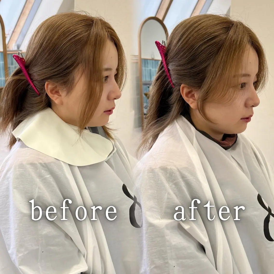 HACHI美容室 韓国ヘア　AKARIのヘアスタイル