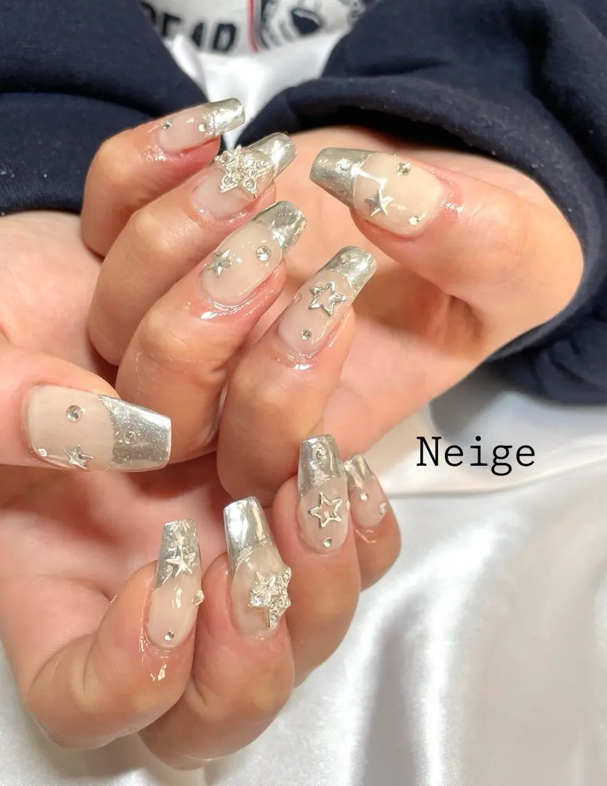 ネイル Neige‪𓂃ai ＊梅津 / 松尾のネイルデザイン