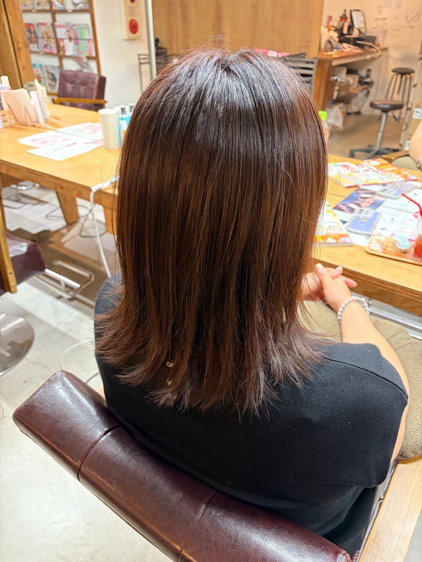 ミディアム ヘアカラー しょー👾 草加/モデル募集中のヘアスタイル
