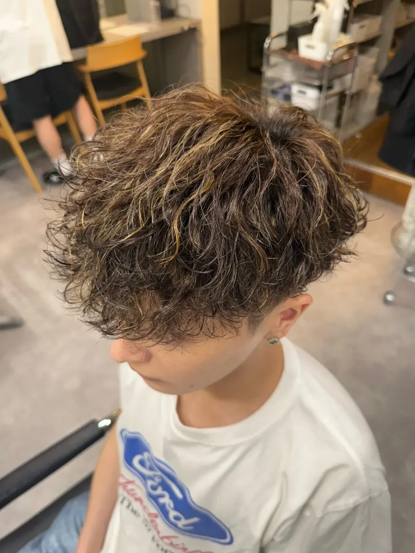 カラー パーマ 【fifth】 小林直弥のヘアスタイル