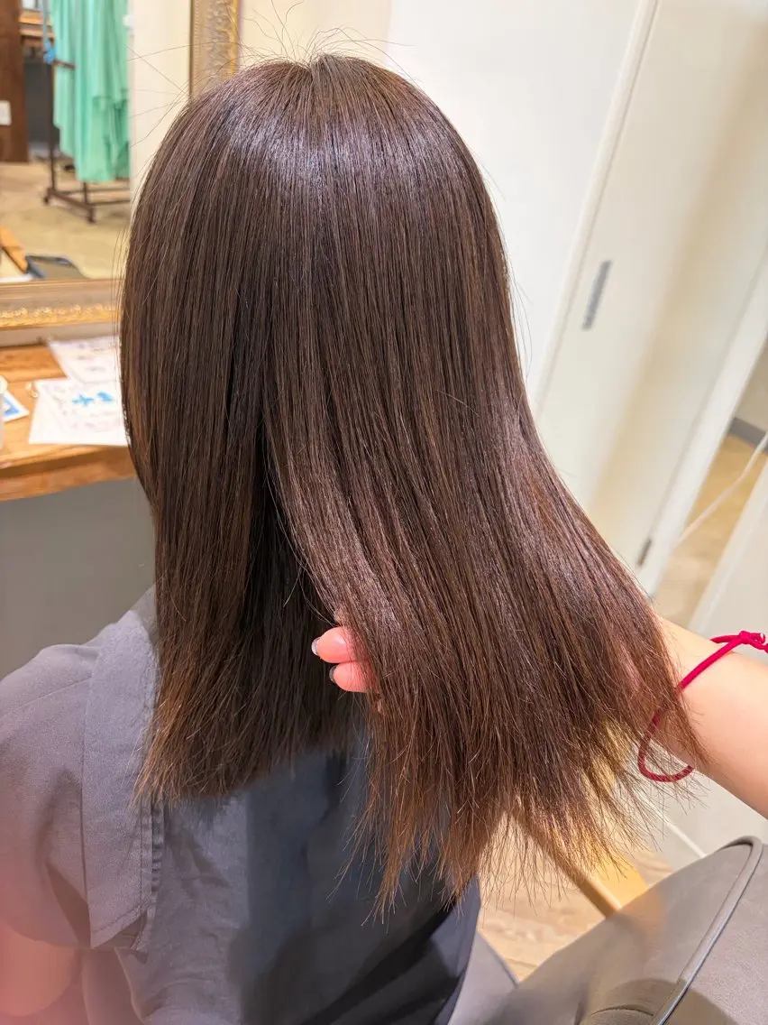 セミロング 🤍ྀི筈井南美 /艶髪カラー🤍ྀིのヘアスタイル