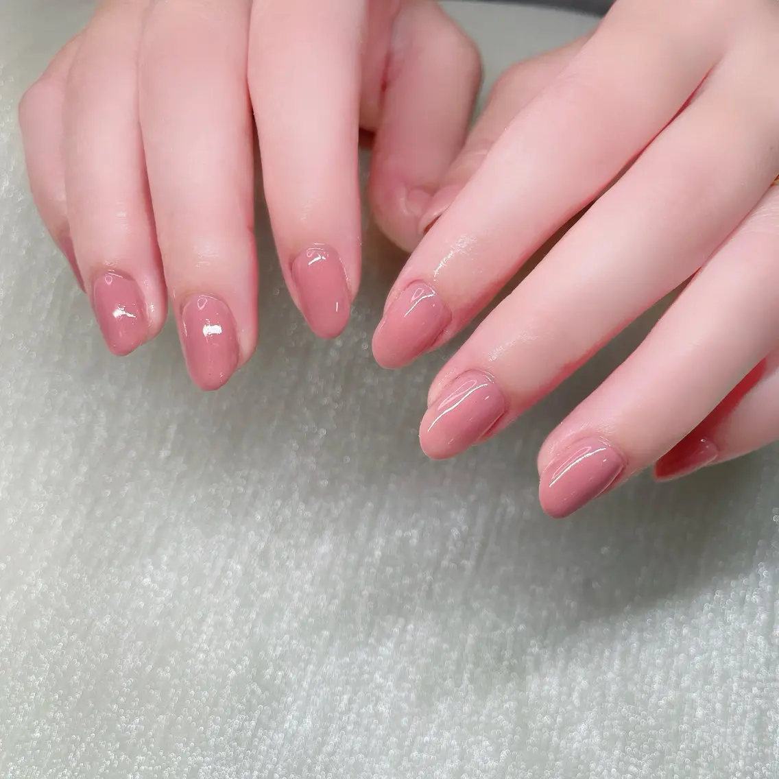 ネイル 長さ出し ハンドネイル Nailist suzuのネイルデザイン