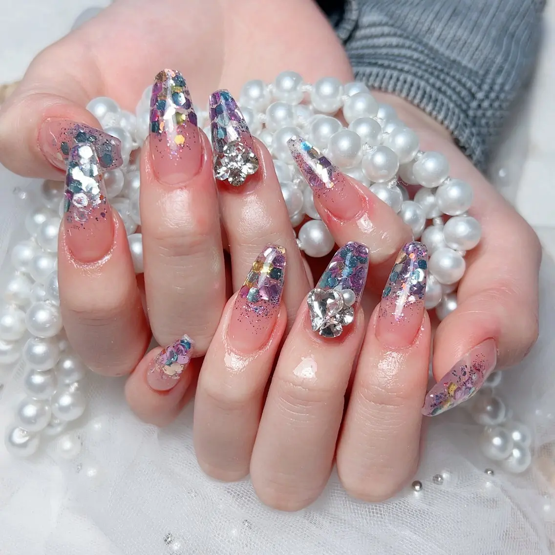 ネイル 🎀M nails✨ ビューティーのネイルデザイン