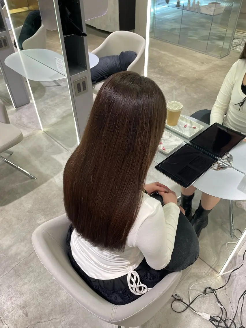 カラー ハイトーン💖/ ✨️モテ艶カラー💎のヘアスタイル