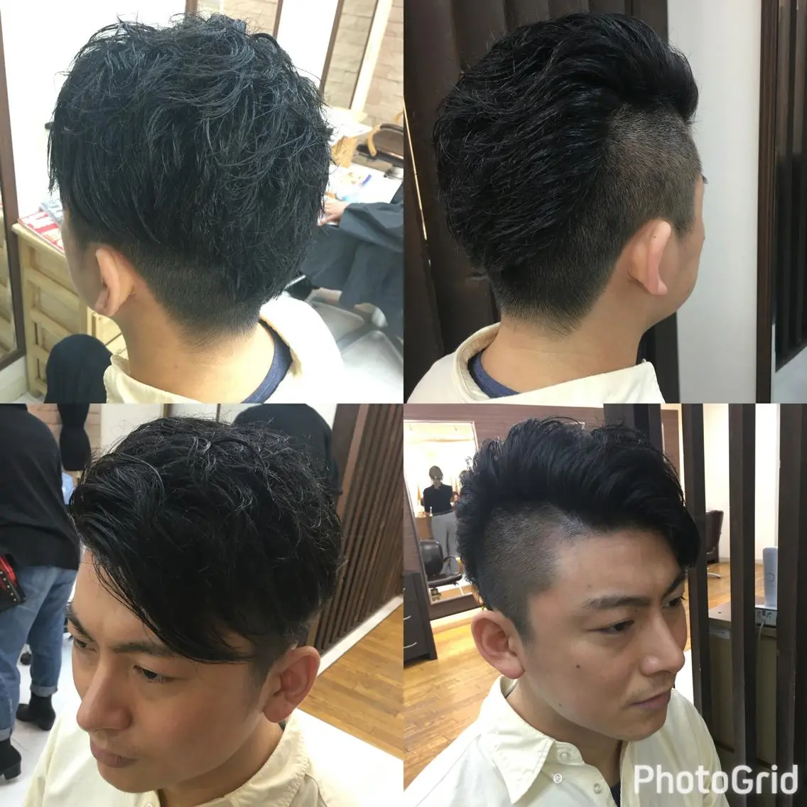 ショート メンズ SHIORI💜口コ ミNo.1艶カラーのヘアスタイル