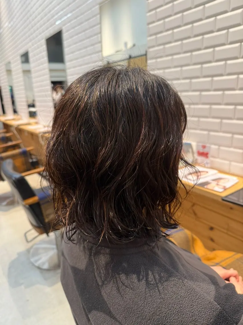 レディースカット、パーマの写真