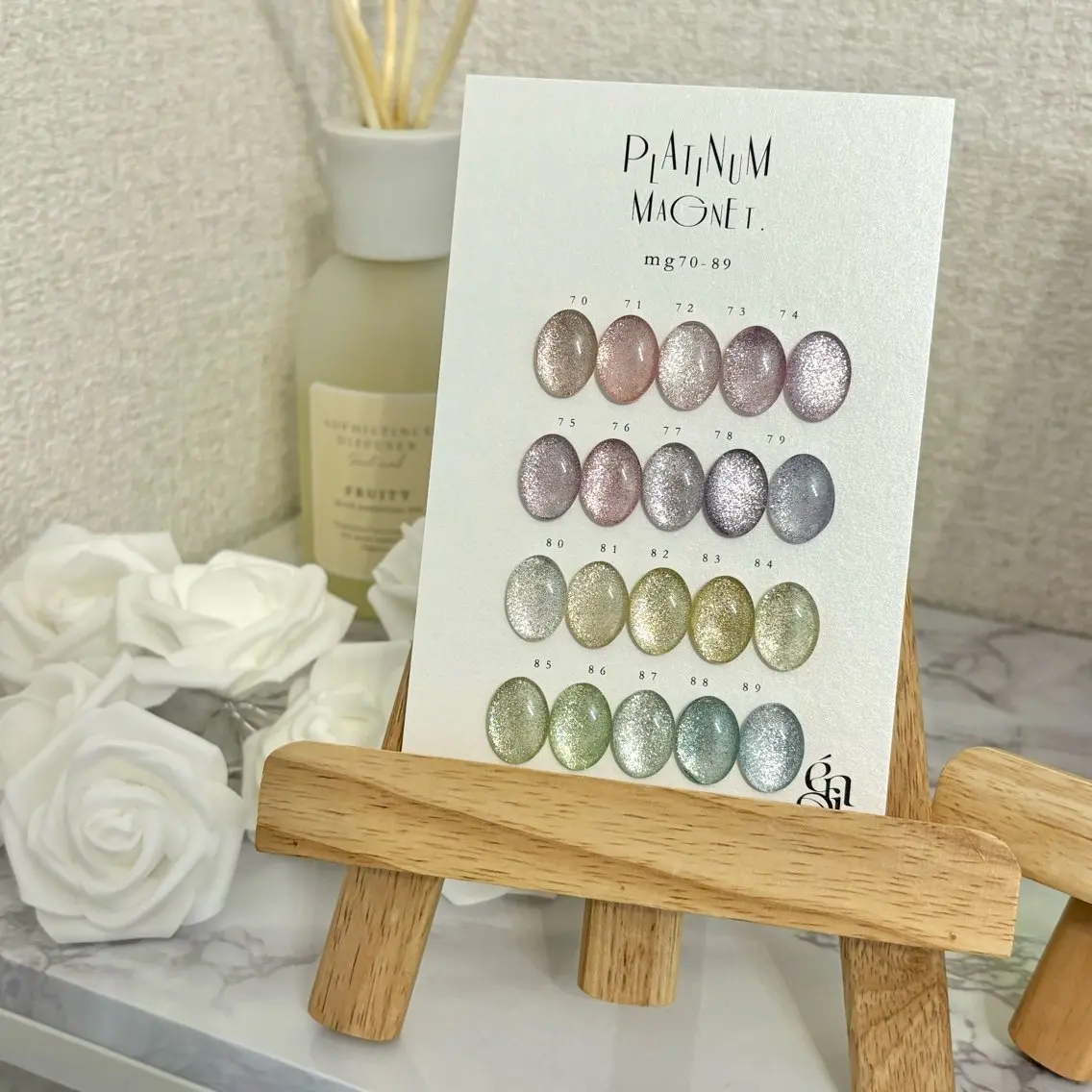 ネイル ジェルネイル マグネットネイル Nail Salon Pikarin🌙のネイルデザイン