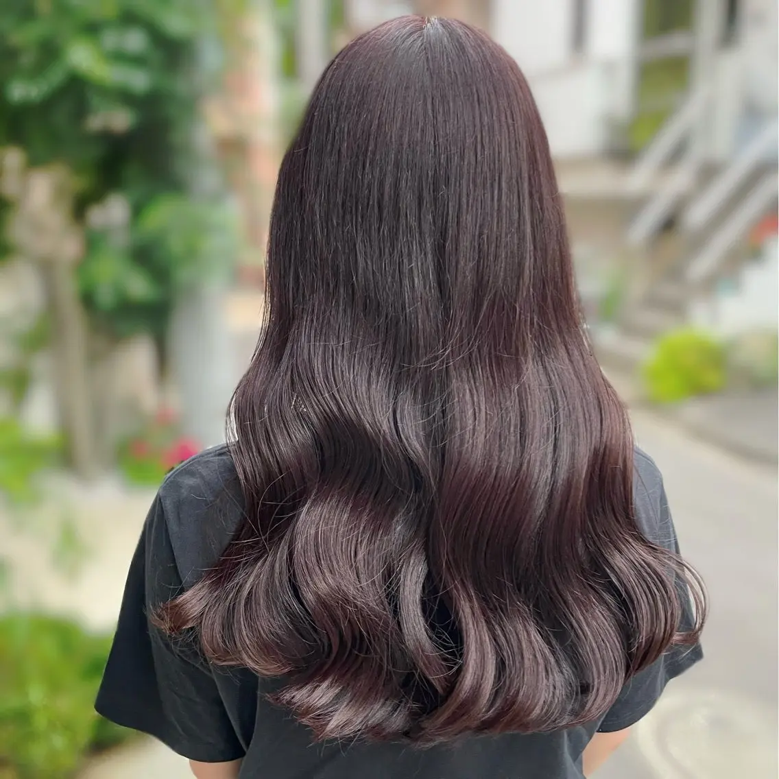 ロング カラー カット ヘアカラー トリートメント ブリーチなしカラー kana🐱のヘアスタイル