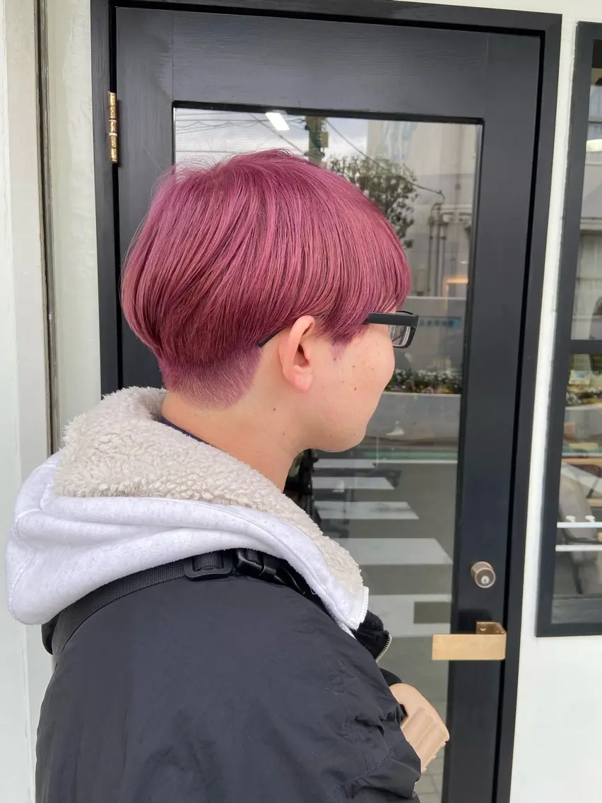 ショート カラー アメリラブヘアー 土屋 洋平のヘアスタイル