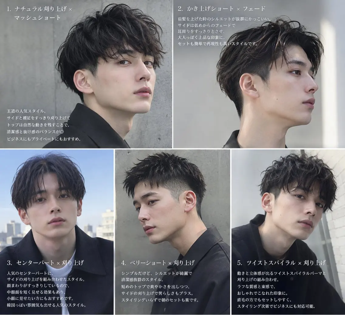 メンズ 🫧ロングレイヤー 韓国透明感カラー🫧のヘアスタイル