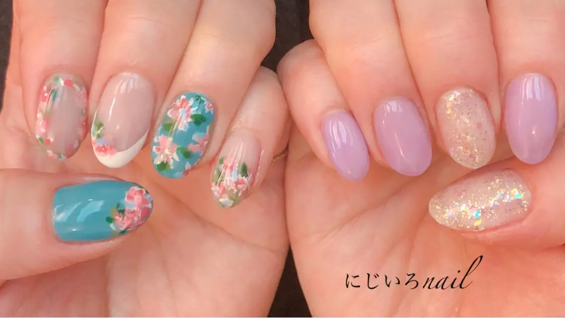 ネイル にじいろ nailのネイルデザイン