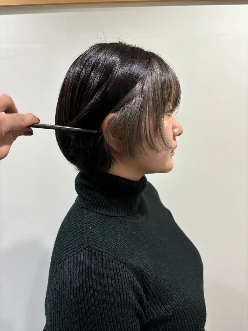ショート カラー 【ハイトーン特化】 🦋森山陽向/大宮のヘアスタイル