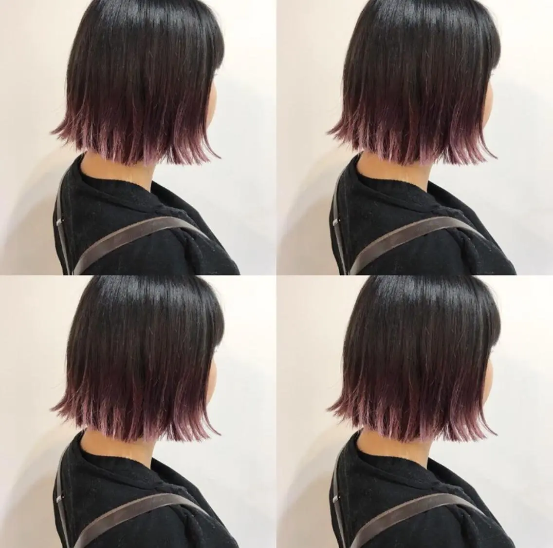 ショート カラー バイオレットカラー カット ヘアカラー トリートメント ワタベ ハヤト/ トップデザイナーのヘアスタイル